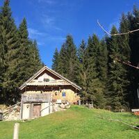 Beginn der Wanderung nach dem Kühberger