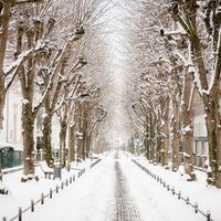 Einbeck im Winter, Schnee