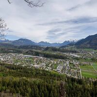 Blick auf Feldkirch vom Gantenstein