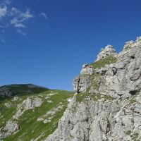 die letzten Meter zum Großen Daumen