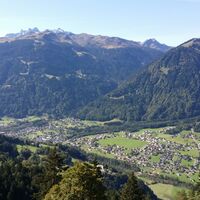 Blick von der Kapelle Valleu nach Vandans