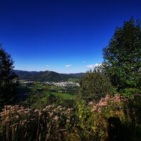 Ausblick am Abschnitt "Tribein-Runde"