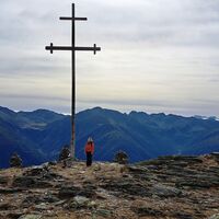 bei den "Drei Mandler"/"3 Ometti" Kreuz