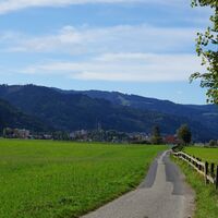 Heraus aus dem Wald hat man einen guten Blick auf Judenburg und entdeckt sogar schon den Judenburger Stadtturm