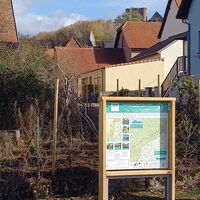 Informationsschilder Traversée du Massif des Vosges - Lichtenberg