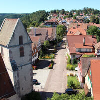 Georgskirche und Städtle Zavelstein
