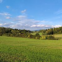 Blick zum Dreisessel und nach Wollaberg