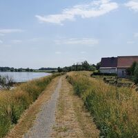 Elbedeich bei Wahrenberg in der Altmark