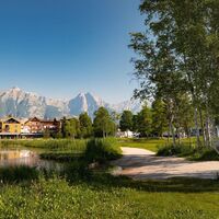 Wildsee mit Bergpanorama