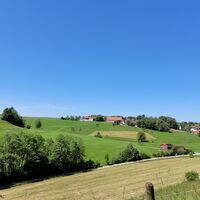 Aussicht vom Kalkofenweg auf Ollarzried