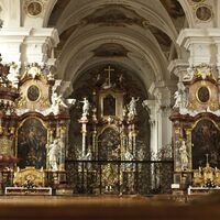 Altar, Barockkirche St. Peter