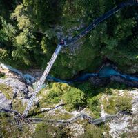 Leutascher Geisterklamm von oben