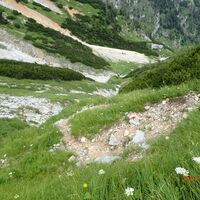 Abstiegssteig Blarergraben