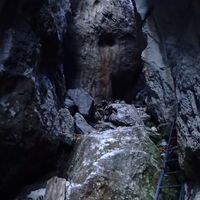 Abstieg durch die Weichtalklamm