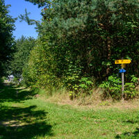 Gute Wegmarkierungen auf der gesamten Strecke