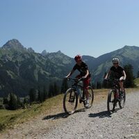 Richtung Nesselwängler Edenalpe