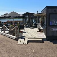 Cafe Sagitta im Gästehafen Lökören
