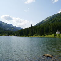 beim Ingeringsee angekommen haben sich die meisten Wolken verzogen, ein traumhafter Tag in den Bergen liegt hinter uns...