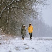 Winterwanderung an der Enns