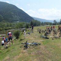 Radtour entlang des Maltaflusses