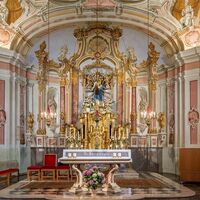 Wallfahrtskirche Frauenberg Innenansicht