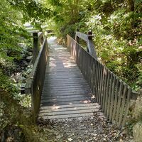 Brücke in der Klamm