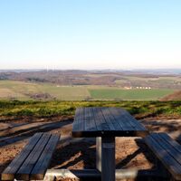 Aussicht von neuer Sitzgruppe