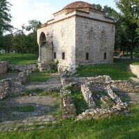 Byzantinische Straße &amp; Bali Bey Moschee, Festung Niš