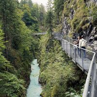 Wanderung in der Geisterklamm Leutasch