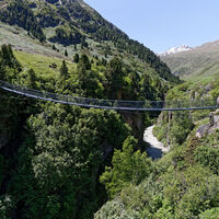 Hängenbrücke Rofen