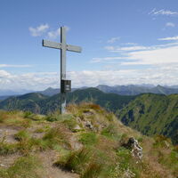 Gipfelkreuz am Hangofen