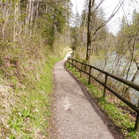 Promenade entlang Grundlseer Traun