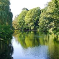 Stadtgraben und Werre in Herford