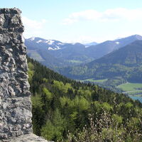 Ausblick von der Ruine