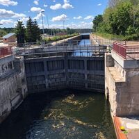 Alte Schleuse bei Zerben