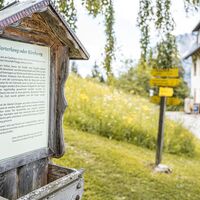 Auf dem Marterlweg nach Pürgg