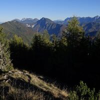 Ausblick vom Gipfel Richtung Osten, Koschuta