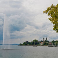 Friedrichshafen - Blick auf Schloßkirche