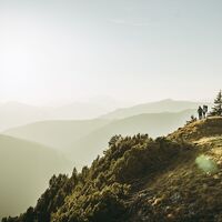 Am kleinen Plateau der Scheiblegger Hochalm