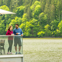 Pause am Bitburger Stausee