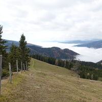 Aufstieg am Dürrriegel