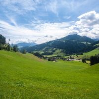 Blick von der Abergrunde auf Pichl