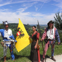 Historische Wächter an der alten Landesgrenze