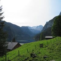 Gablonzer Hütte - Vorderer Gosausee - Hinterer Gosausee