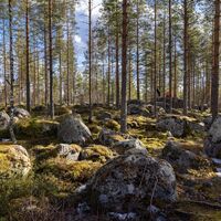 Der Felsvorsprung von Kallionlae