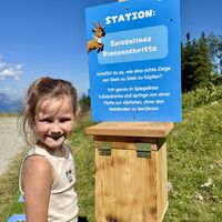 Station Spiegelinas Riesenschritte