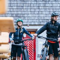 Wolayerseehütte - ein Ziel für Biker