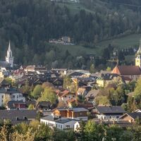 Blick von der Hochstraße nach Schladming