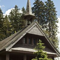 Außenansicht Kapelle Maria Rast