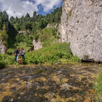 Quelle des Brenno - Naturpfade Lukmanier